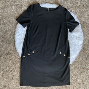 Wallis Dress Black Womens Size 12